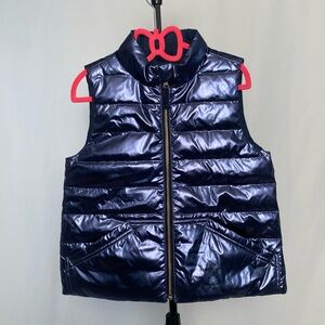 Crewcuts Girls' reversible metallic vest with eco-friendly PrimaLoft® (NWOT)